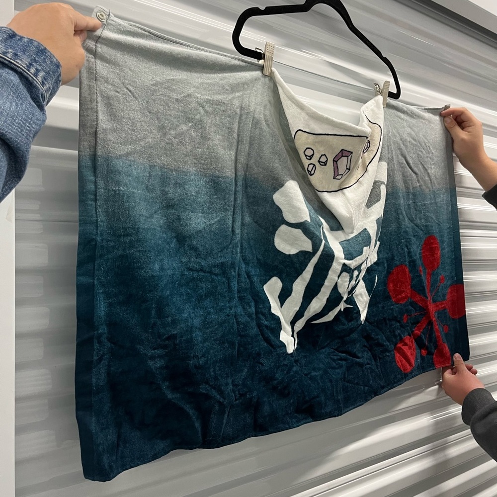 Demon slayer tengen ninja hooded bath towel